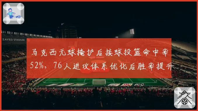 马克西无球掩护后接球投篮命中率52%，76人进攻体系优化后胜率提升至68%
